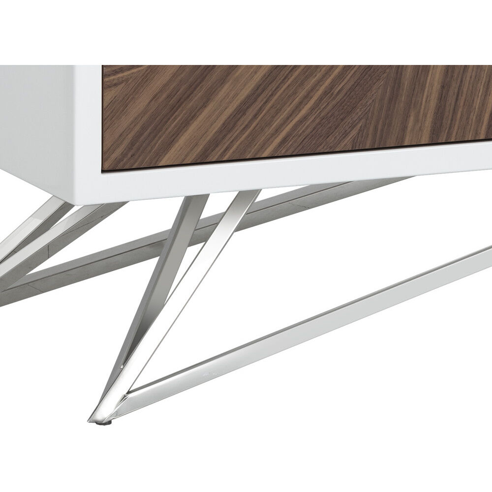 Pike 65.75 X 17.75 inch Walnut / Polished Sideboard